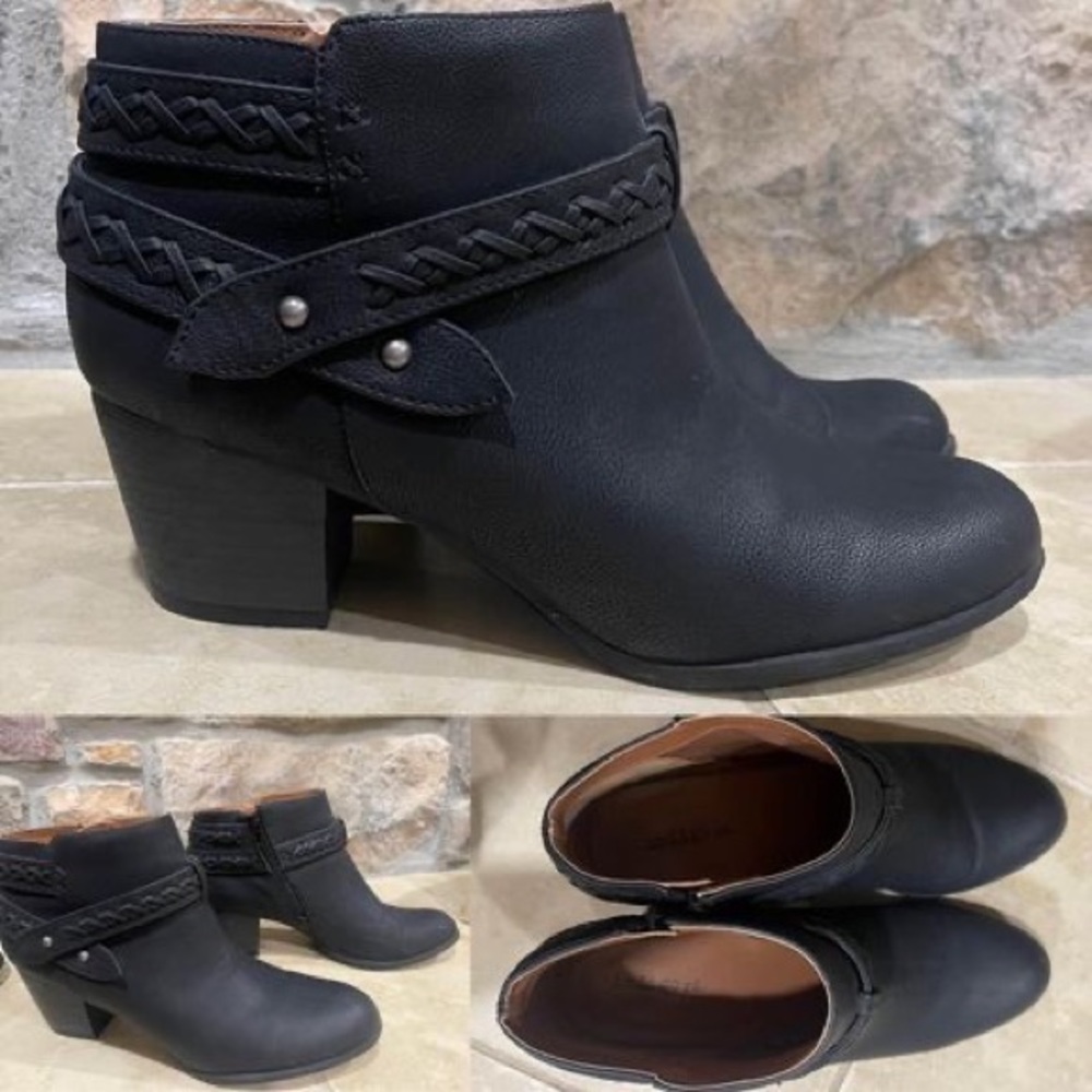 Indigo Rd. Black Booties - Used - women’s US size 10